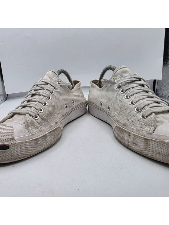 Converse Jack Purcell Mens Size 8.5 White Classic Shoes Low Top Sneaker Casual main image 12